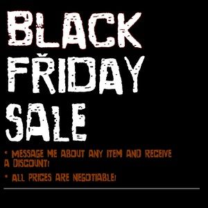 BLACK FRIDAY SALE